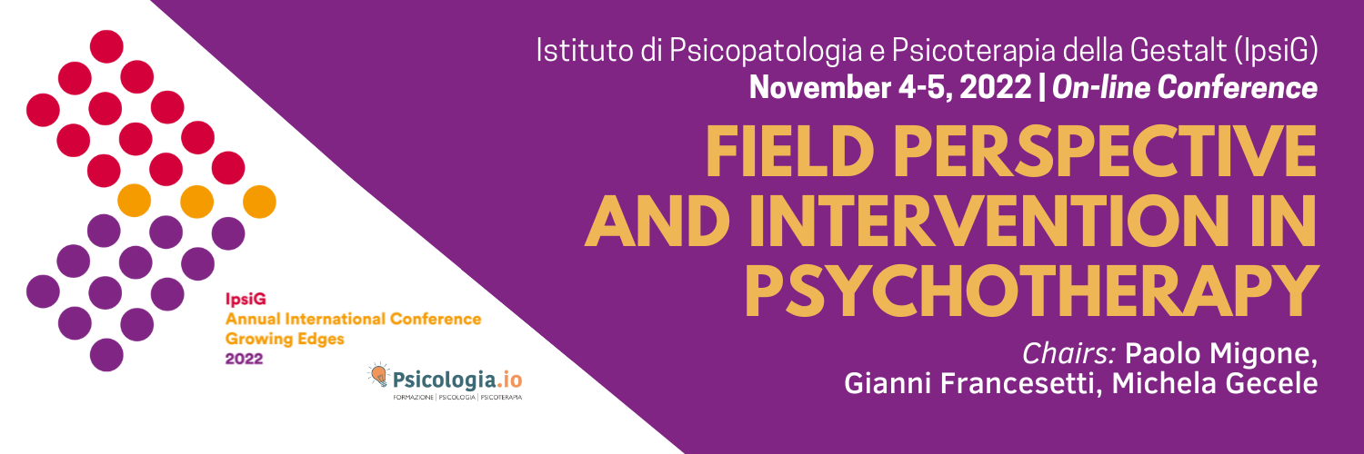 FIELD PERSPECTIVE AND INTERVENTION IN PSYCHOTHERAPY