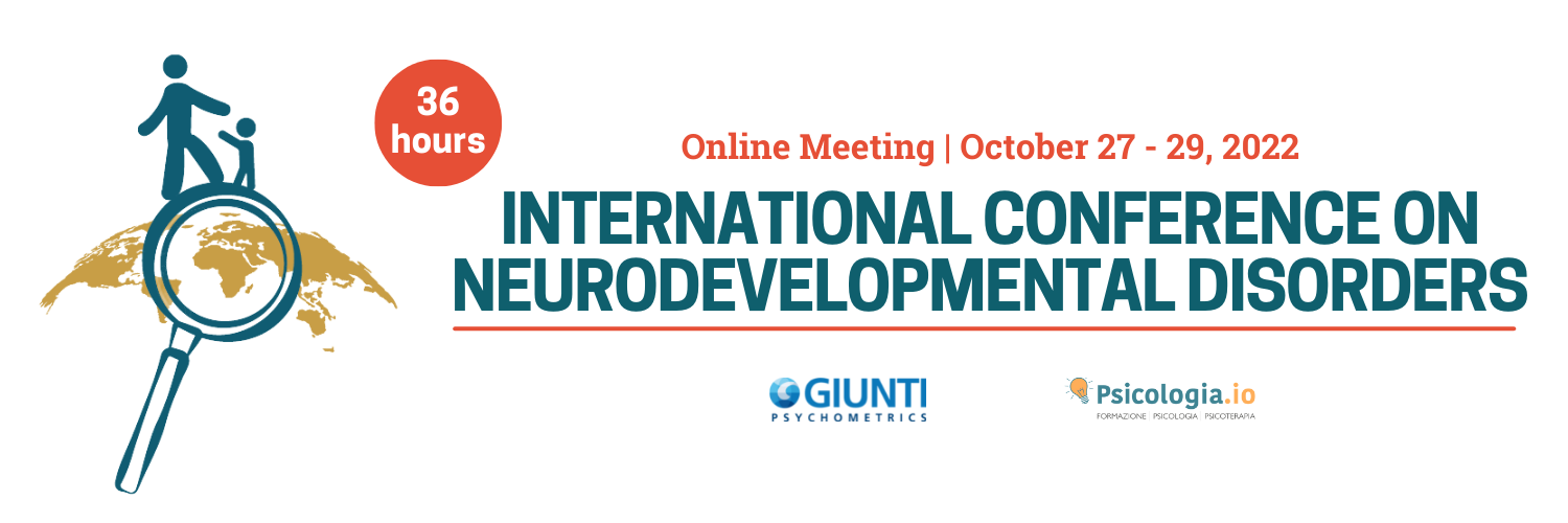 INTERNATIONAL CONFERENCE OF NEURODEVELOPMENTAL DISORDERS